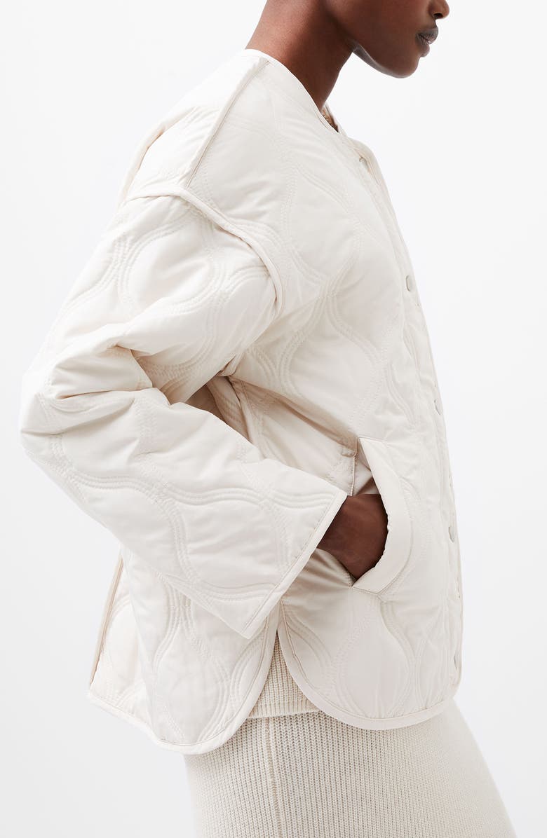 French Connection Aris Quilted Jacket, Alternate, color, 