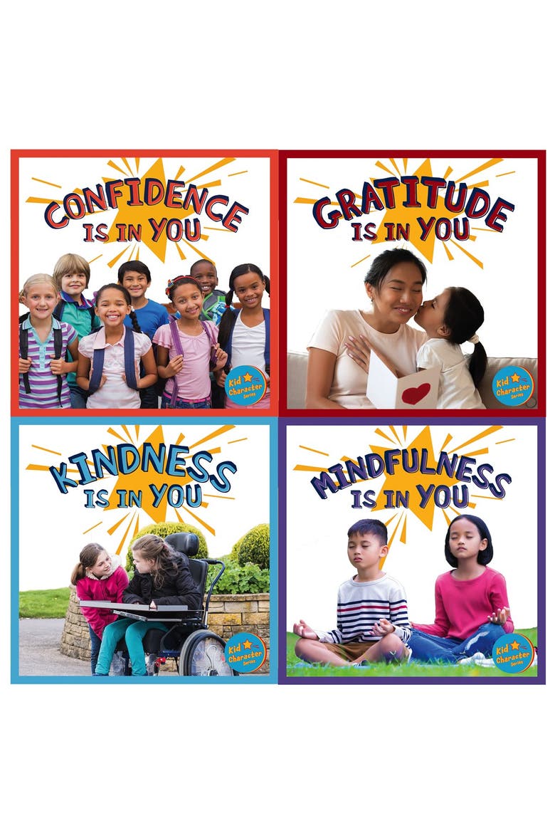 Character Building Books - Set of 4, Main, color, Multicolor