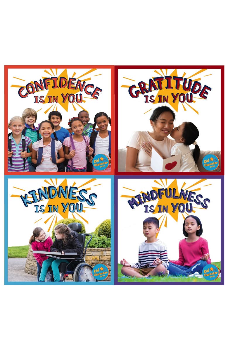 Kaplan Early Learning Company Character Building Books - Set of 4, Main, color, Multicolor