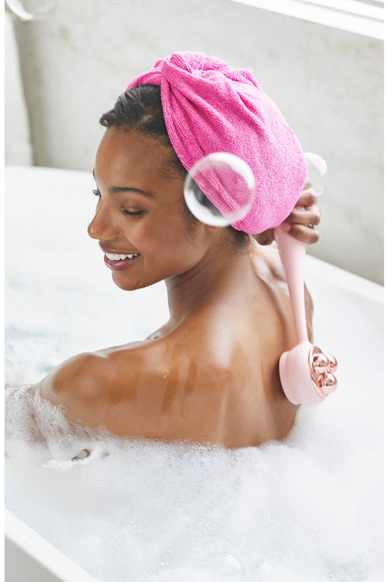 Clean Body Cleansing, Exfoliating, and Massaging Device, Alternate, color, BLUSH