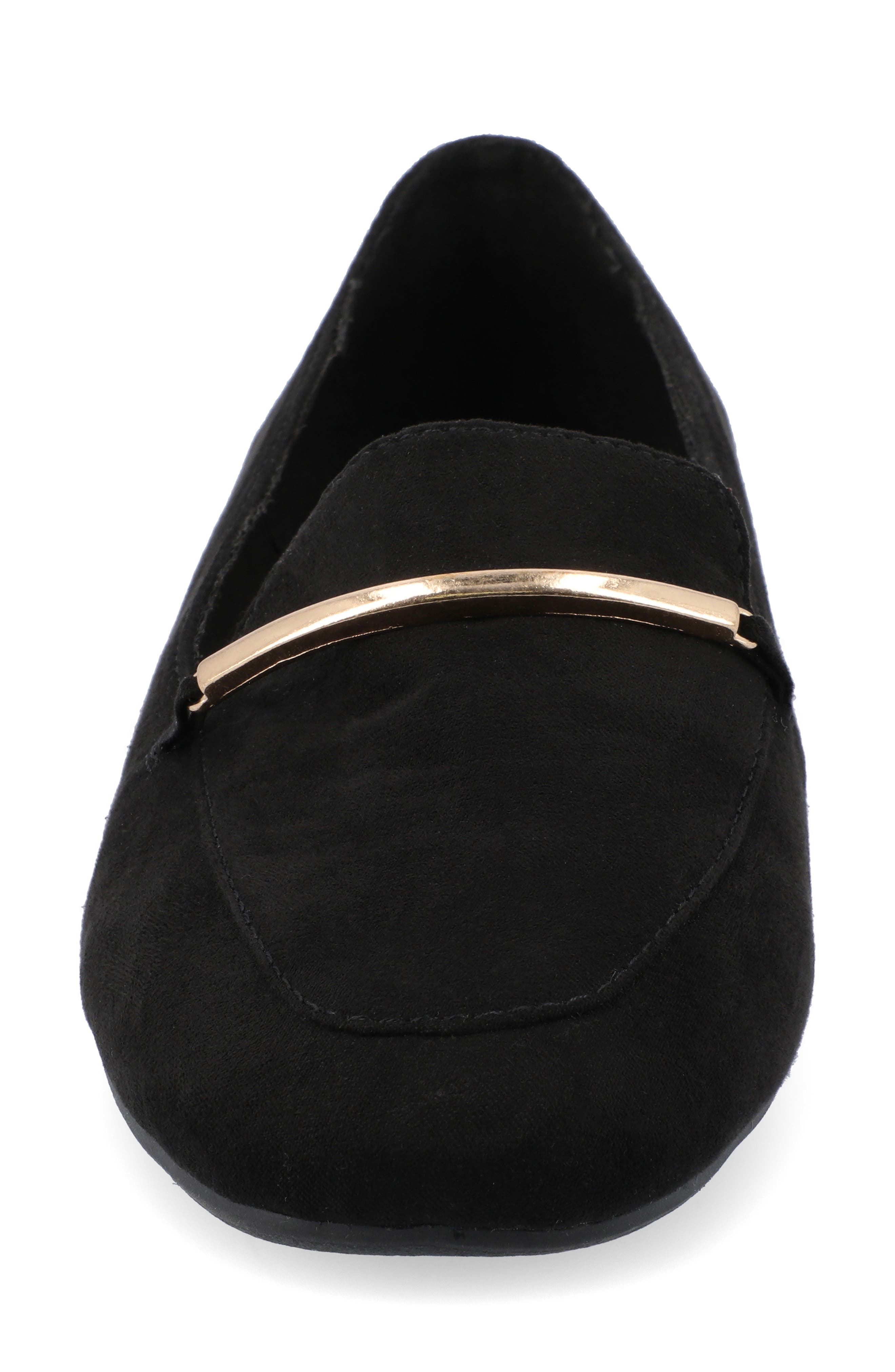 Journee Collection Wrenn Loafer - Wide Width, Alternate, color, Black