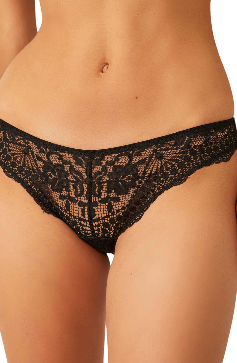 Free People Intimately FP Maya Lace Bikini Cut Panties, Main, color, 