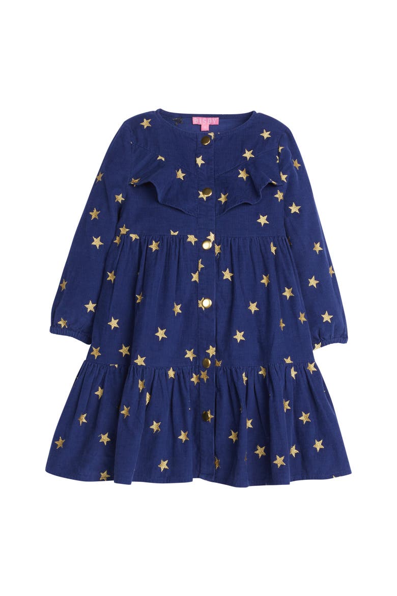 Kids' Corduroy Western Dress, Alternate, color, Shoot for the Stars