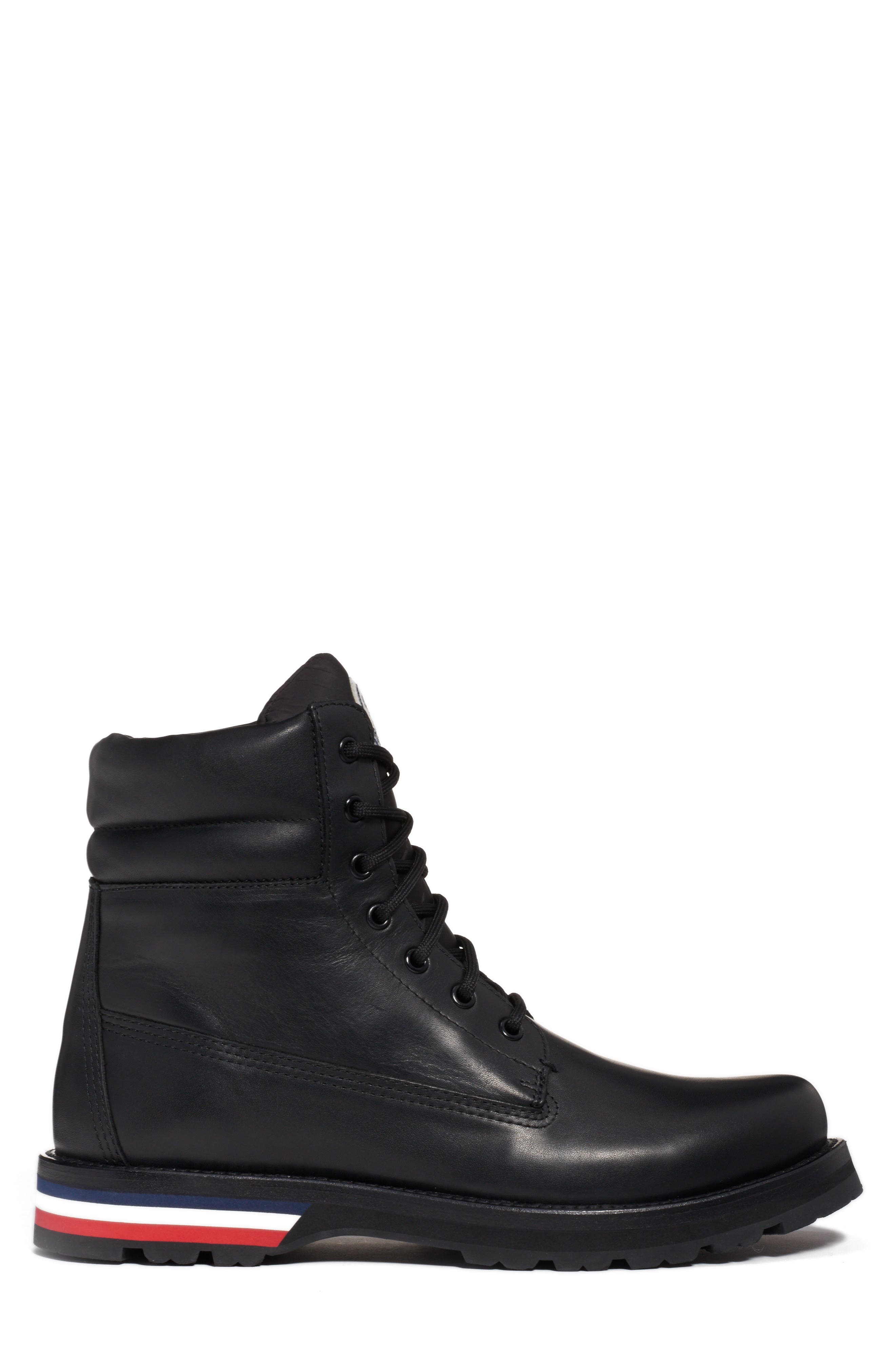 New Vancouver Plain Toe Boot, Alternate, color, BLACK