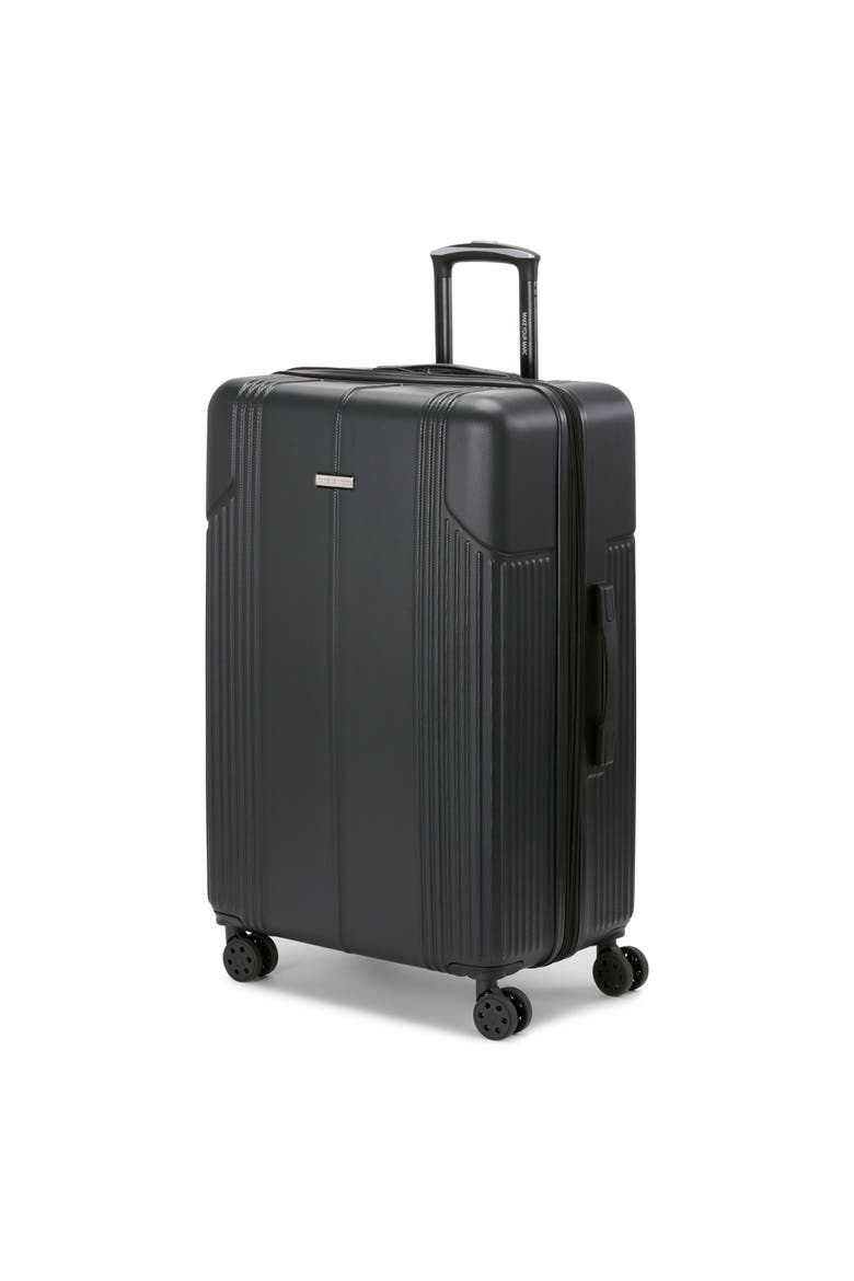 Horizon Upright Suitcase, Alternate, color, Black