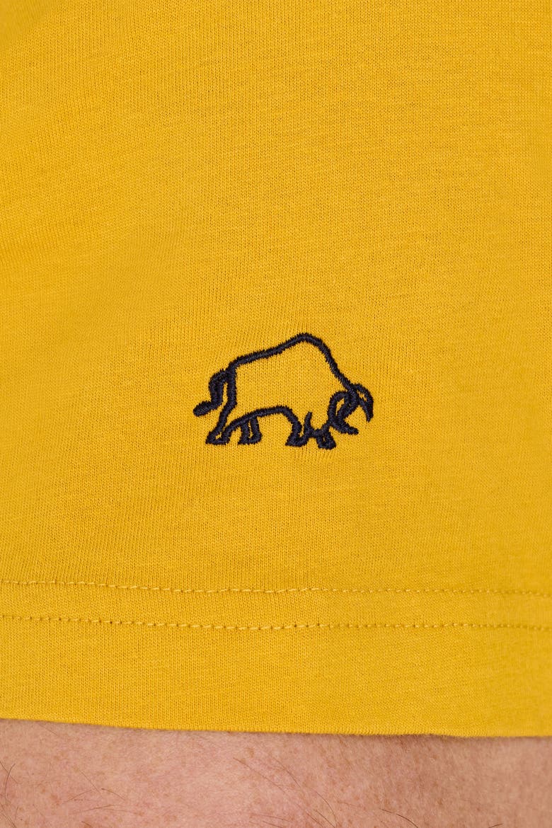 YFC Word Bull Head T-Shirt, Alternate, color, Yellow