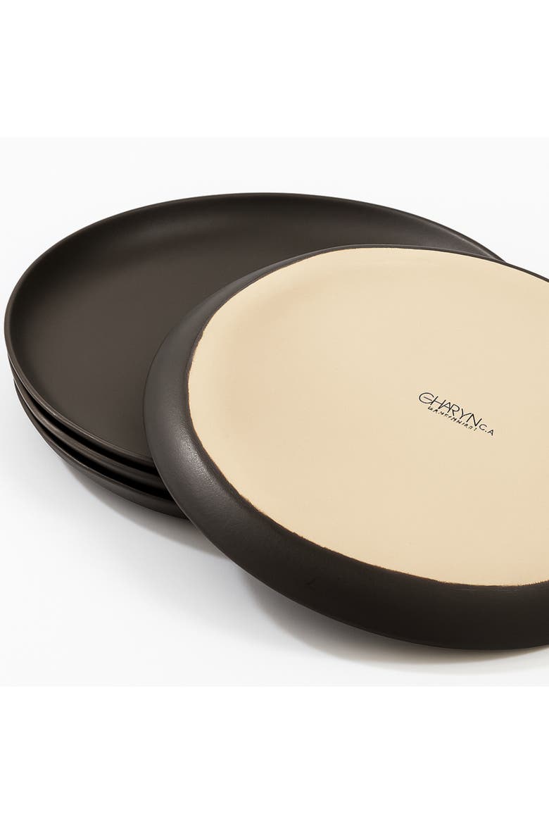 Family Feast Dinnerware Set, Alternate, color, Matte Black