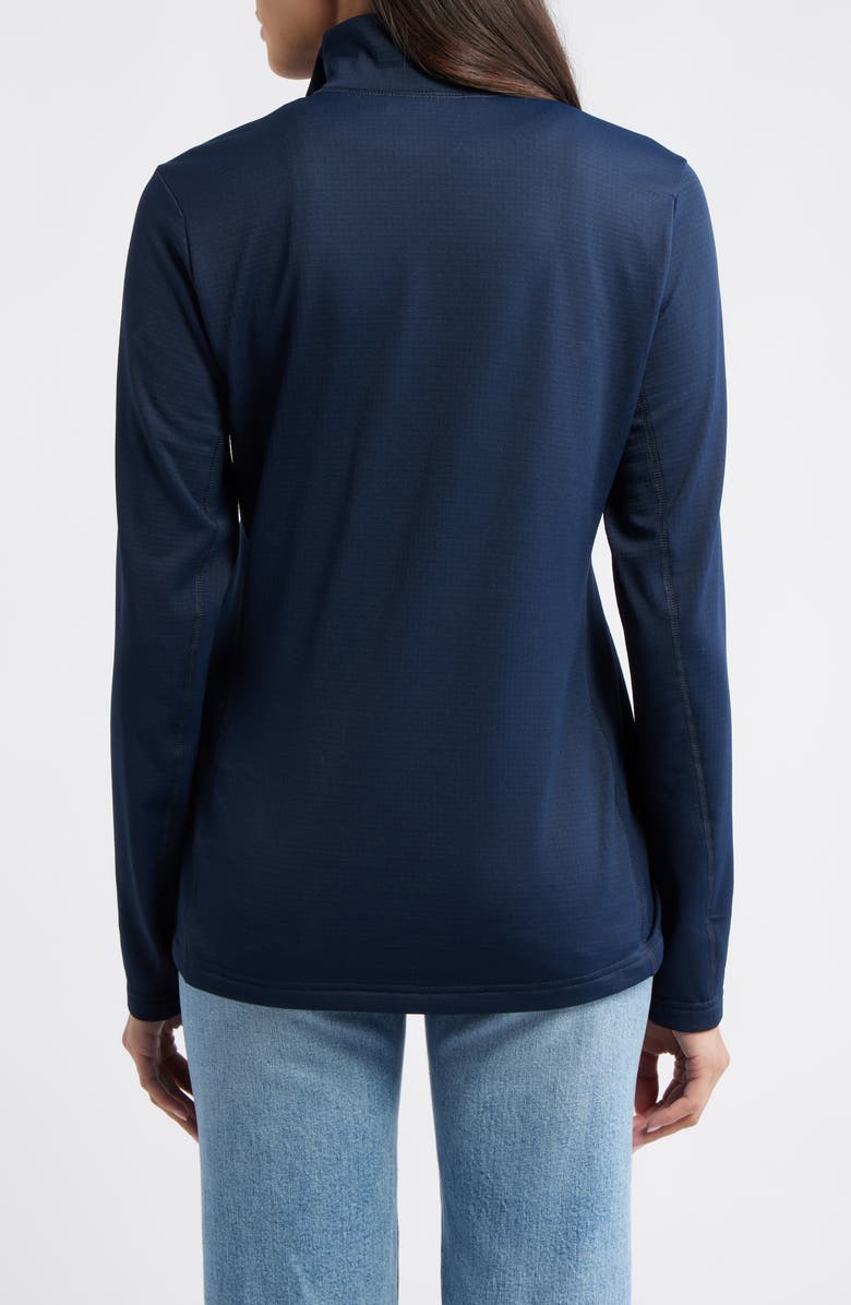 Helly Hansen Versalite Grid Fleece Half Zip Pullover, Alternate, color, Navy