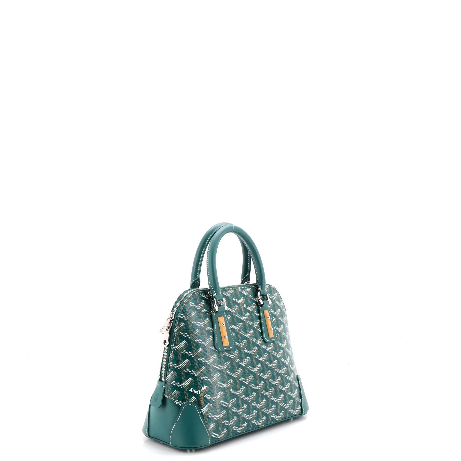 Vendome Bag Coated Canvas Mini, Alternate, color, Green