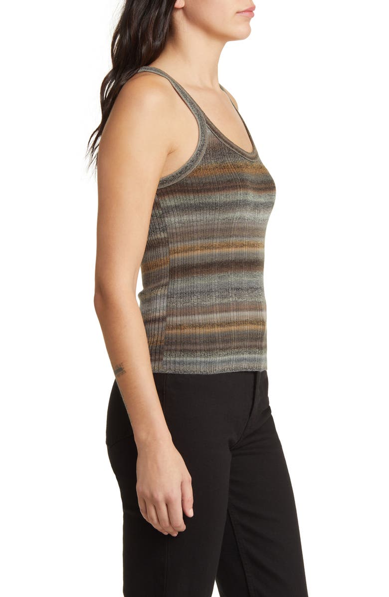 Re/Done Rib Wool Tank Top, Alternate, color, 