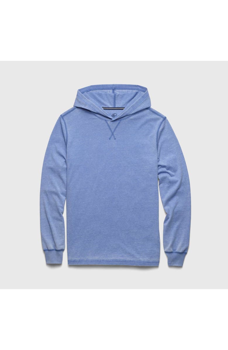 Surfside Supply Co. Harry Burnout Hooded Tee, Main, color, Wedgewood Blue