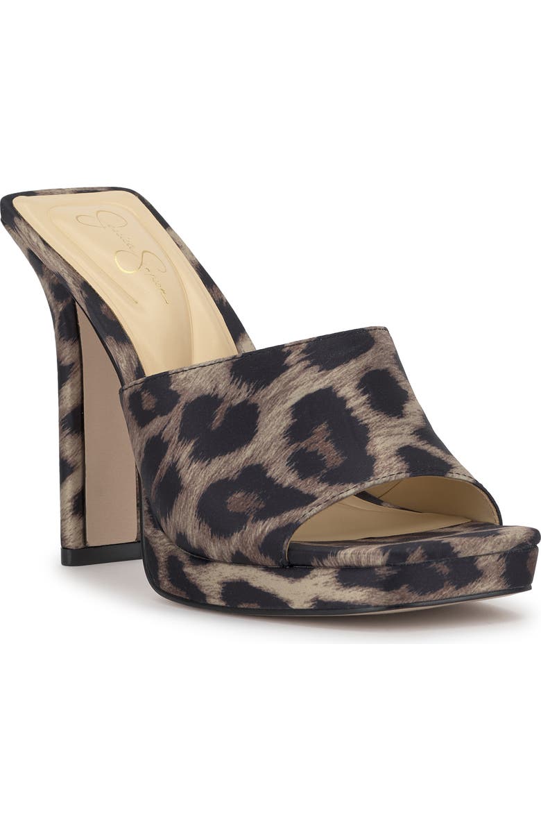 Jessica Simpson Azelica Platform Slide Sandal, Main, color, Safari Combo