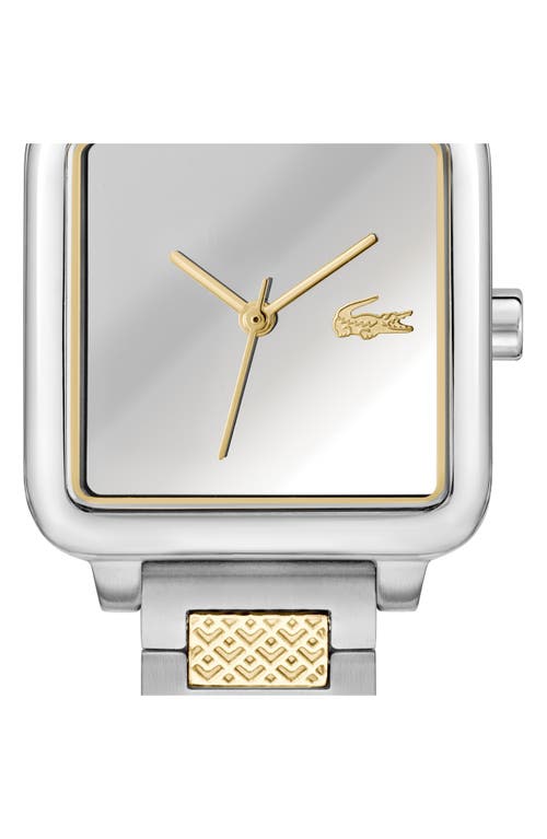 Lacoste L.12.12 Leap Bracelet Watch, 26mm X 26mm In Gold