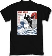 RIOT SOCIETY King Kong Kanji Wave Graphic T-Shirt