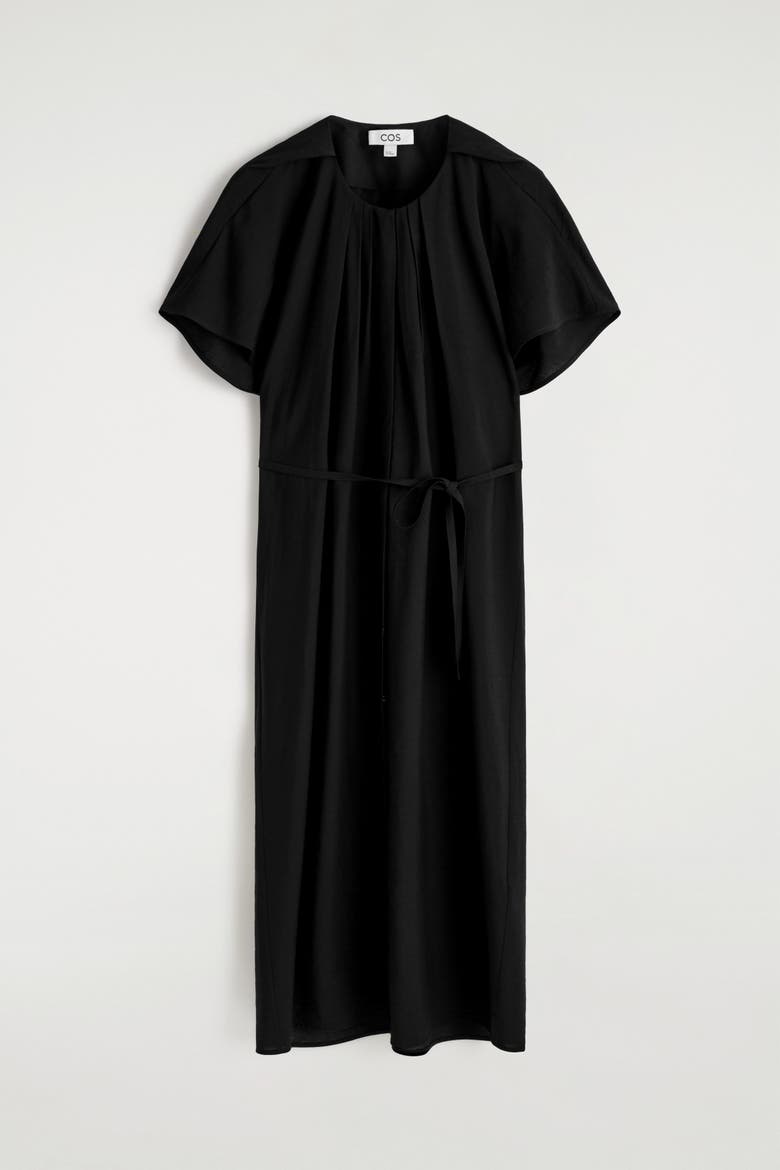 pleated hem self belted dress Our Pleated Hem Self Belted Dress is such a vibe