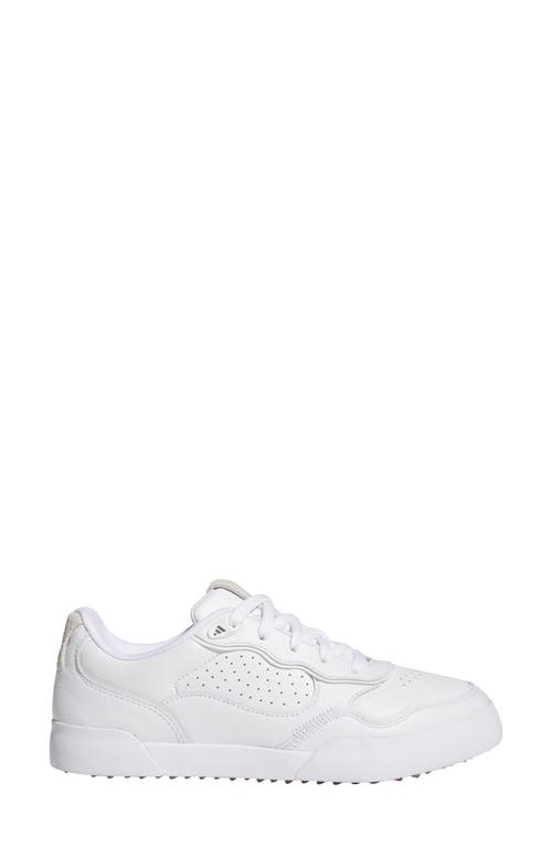 Adidas Originals Adidas Retrocross 25 Spikeless Golf Shoe In White
