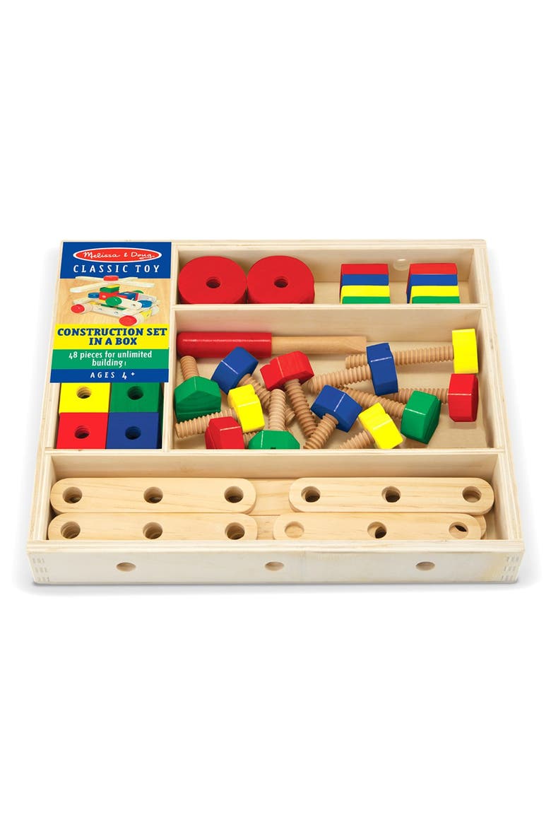 Construction Set in a Box, Alternate, color, RED