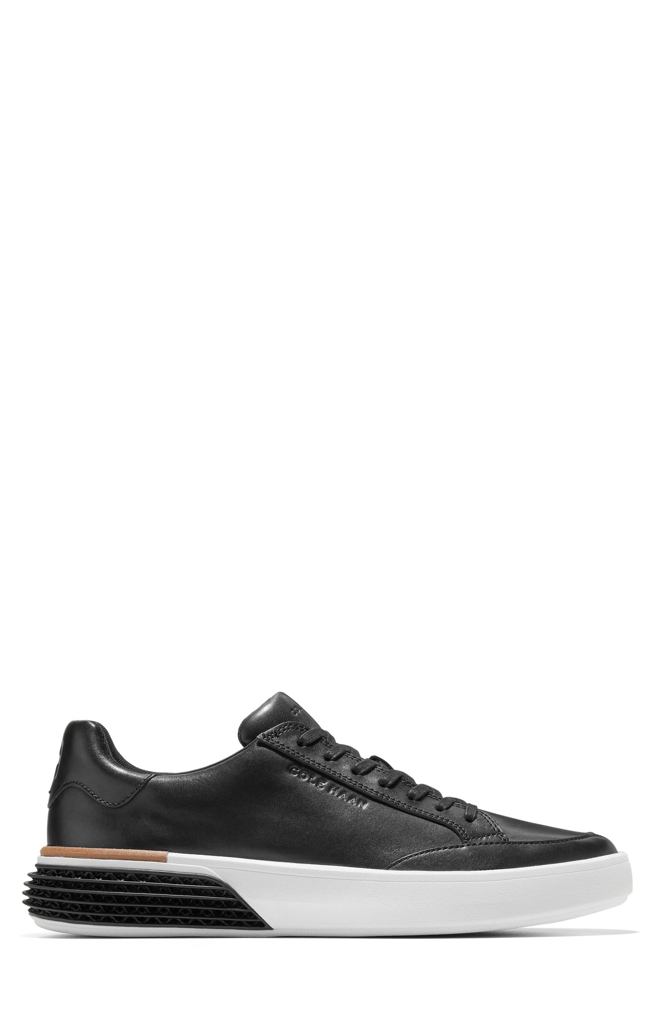 GrandPrø Halfcourt SkyWeave™ Sneaker, Alternate, color, BLACK / WHITE