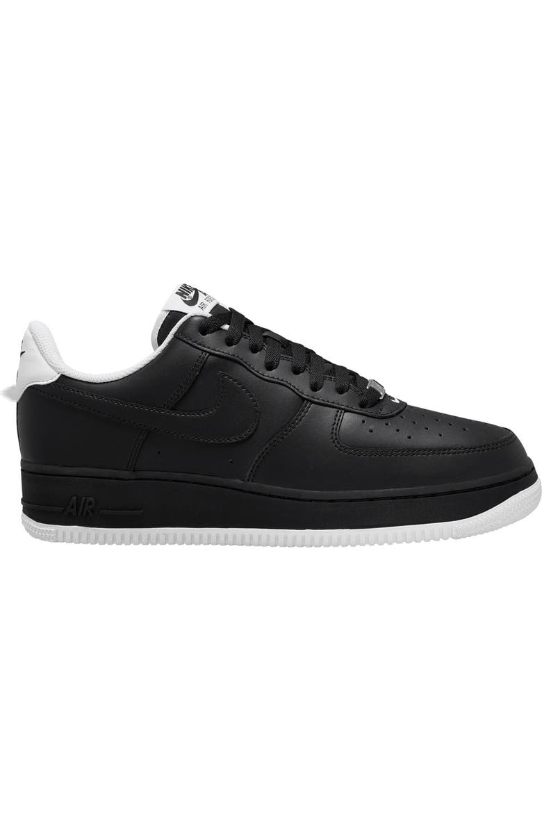 Nike Air Force 1 '07 Basketball Sneaker, Main, color, Black/ Black/ White