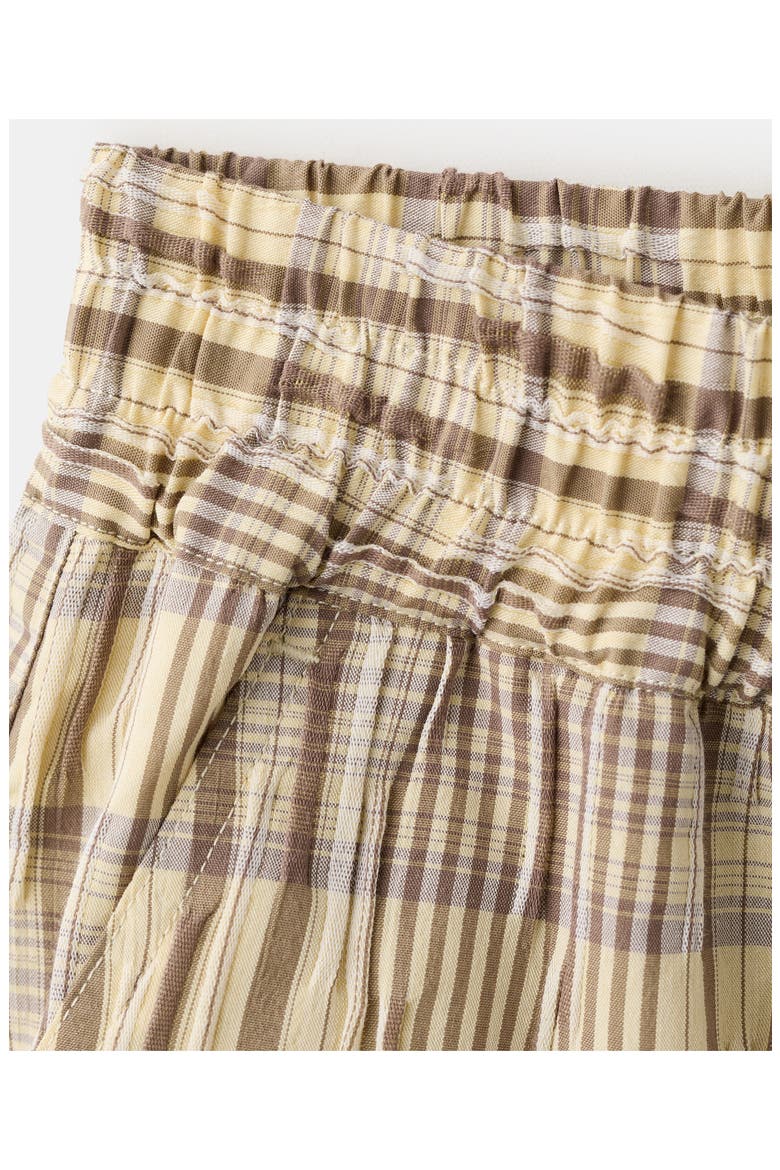 Jollie Shorts, Alternate, color, YELLOW/ BROWN