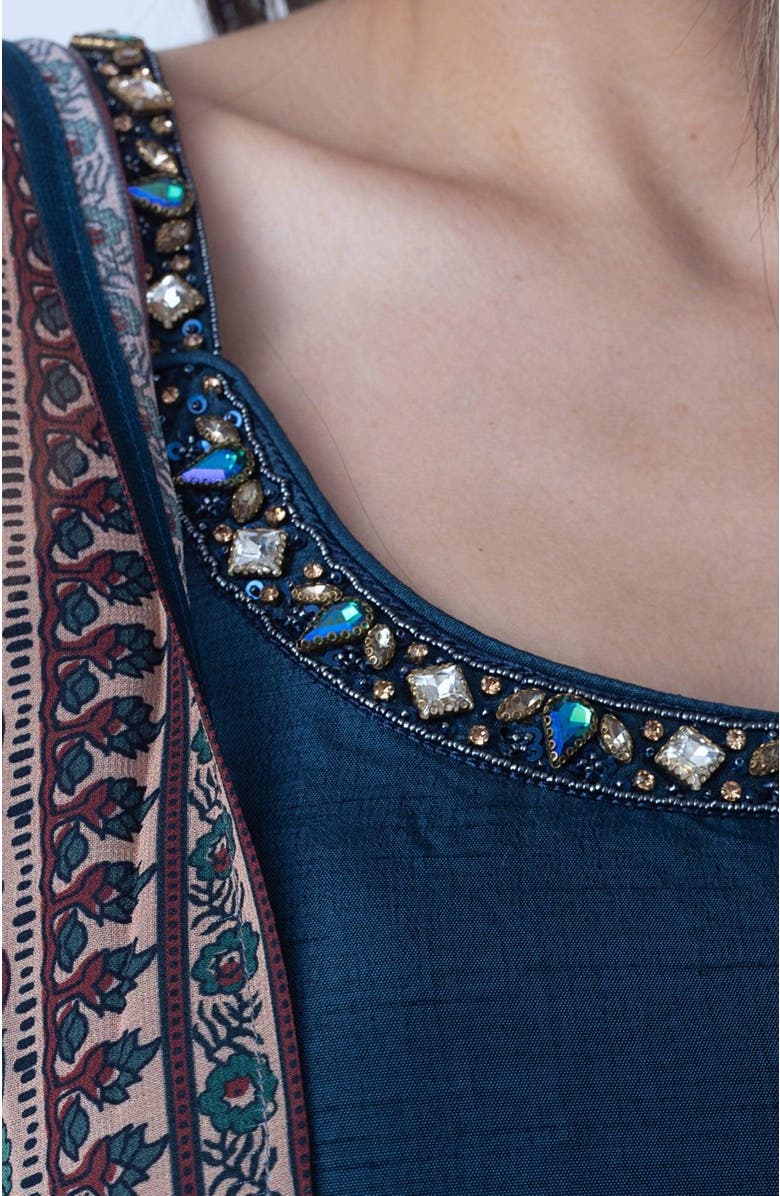 RAAS Kanika Bandhani Print Lehenga Choli, Alternate, color, 