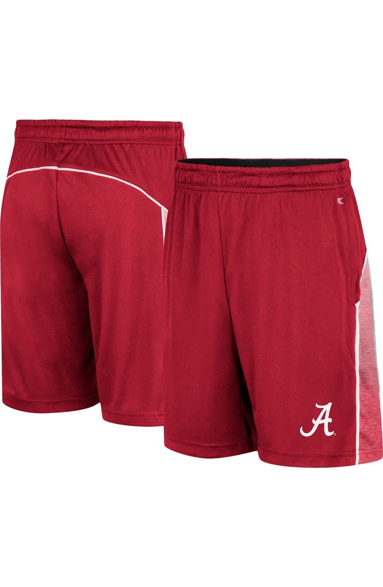 COLOSSEUM Youth Colosseum Crimson Alabama Crimson Tide Max Shorts, Main, color,