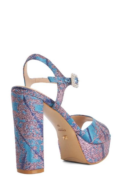 Dune London Maycie Ankle Strap Sandal In Blue