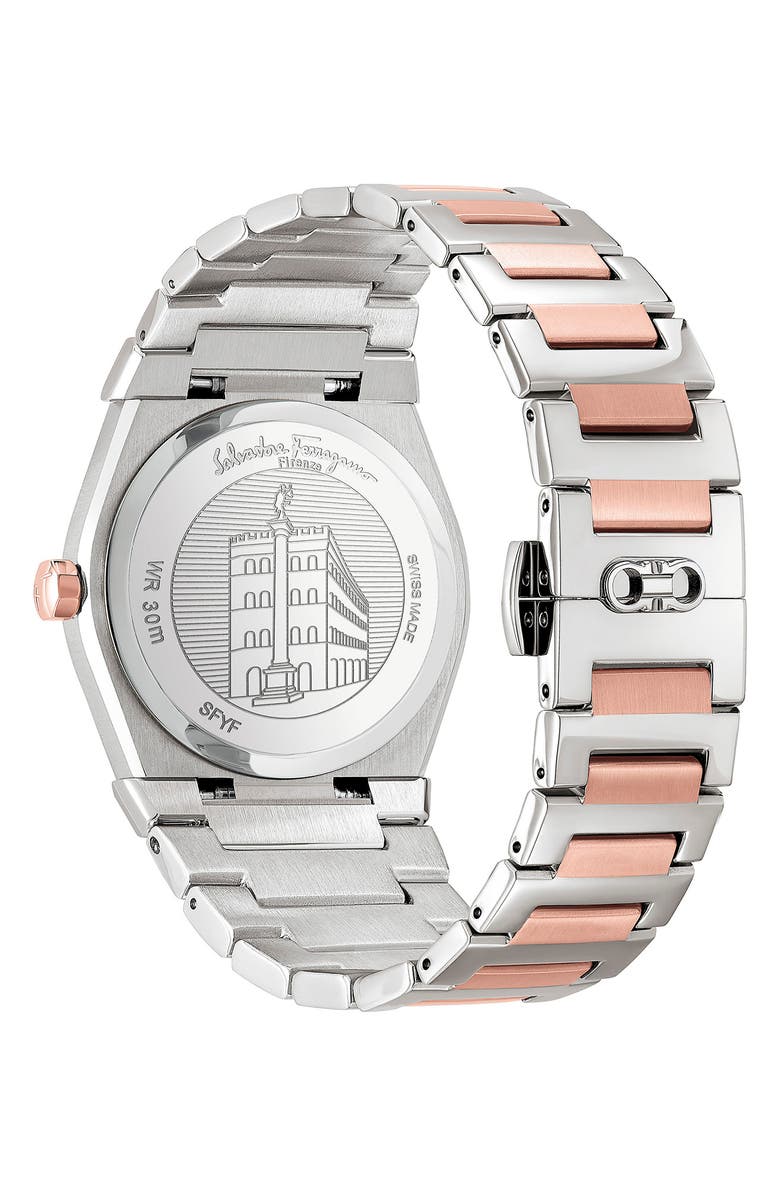 FERRAGAMO Salvatore Ferragamo Vega Bracelet Watch, 40mm, Alternate, color, 