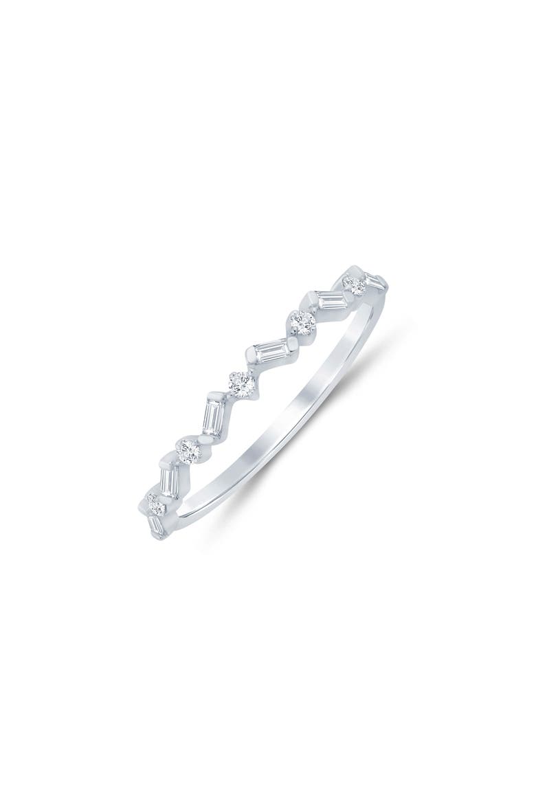 Diamond Band Ring - 0.14ct., Main, color, SILVER