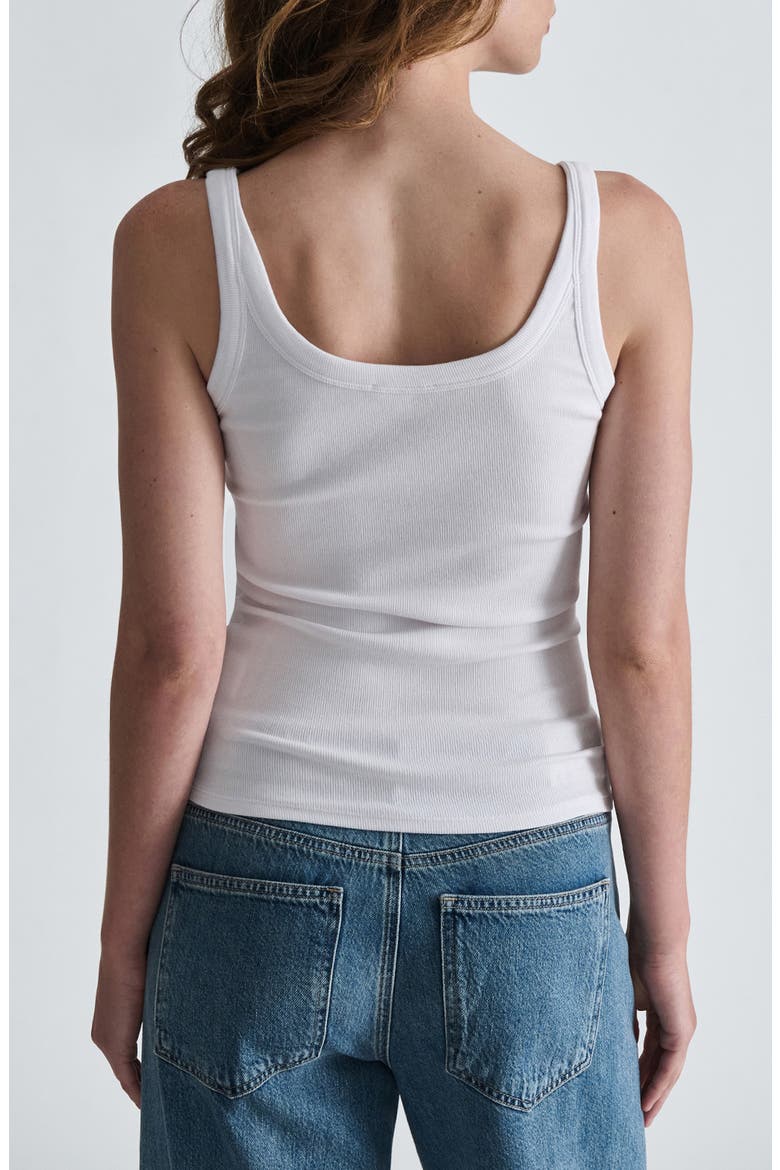 Frankie Rib Tank, Alternate, color, WHITE