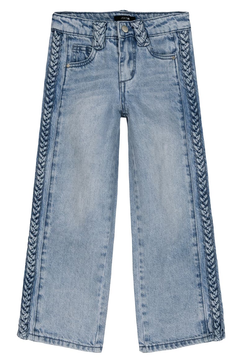 Kids' Mia Wide Leg Jeans, Main, color, LIGHT WASH 135