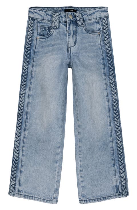 Kids' Mia Wide Leg Jeans (Big Kid)