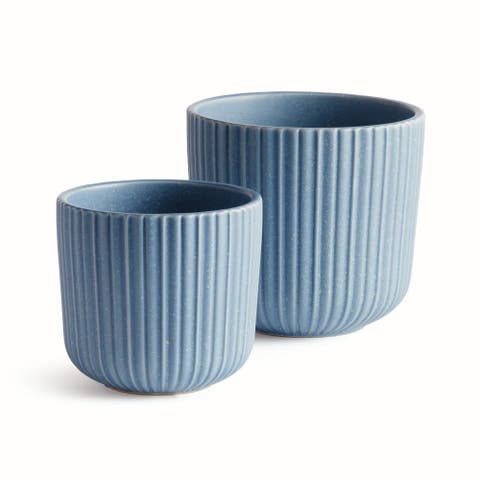 Tasha Flowerpot Planters Set of 2