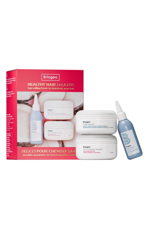 Briogeo Scalp Revival™ + Don't Despair, Repair!™ Healthy Hair Delights Set In Transparent