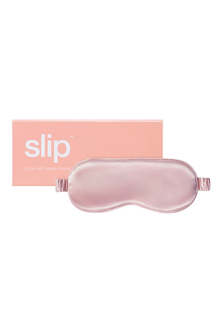 Pure Silk Sleep Mask, Main, color, PINK
