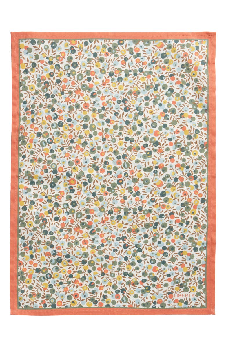 Liberty London 2-Pack Wiltshire Berry Tea Towels, Alternate, color,