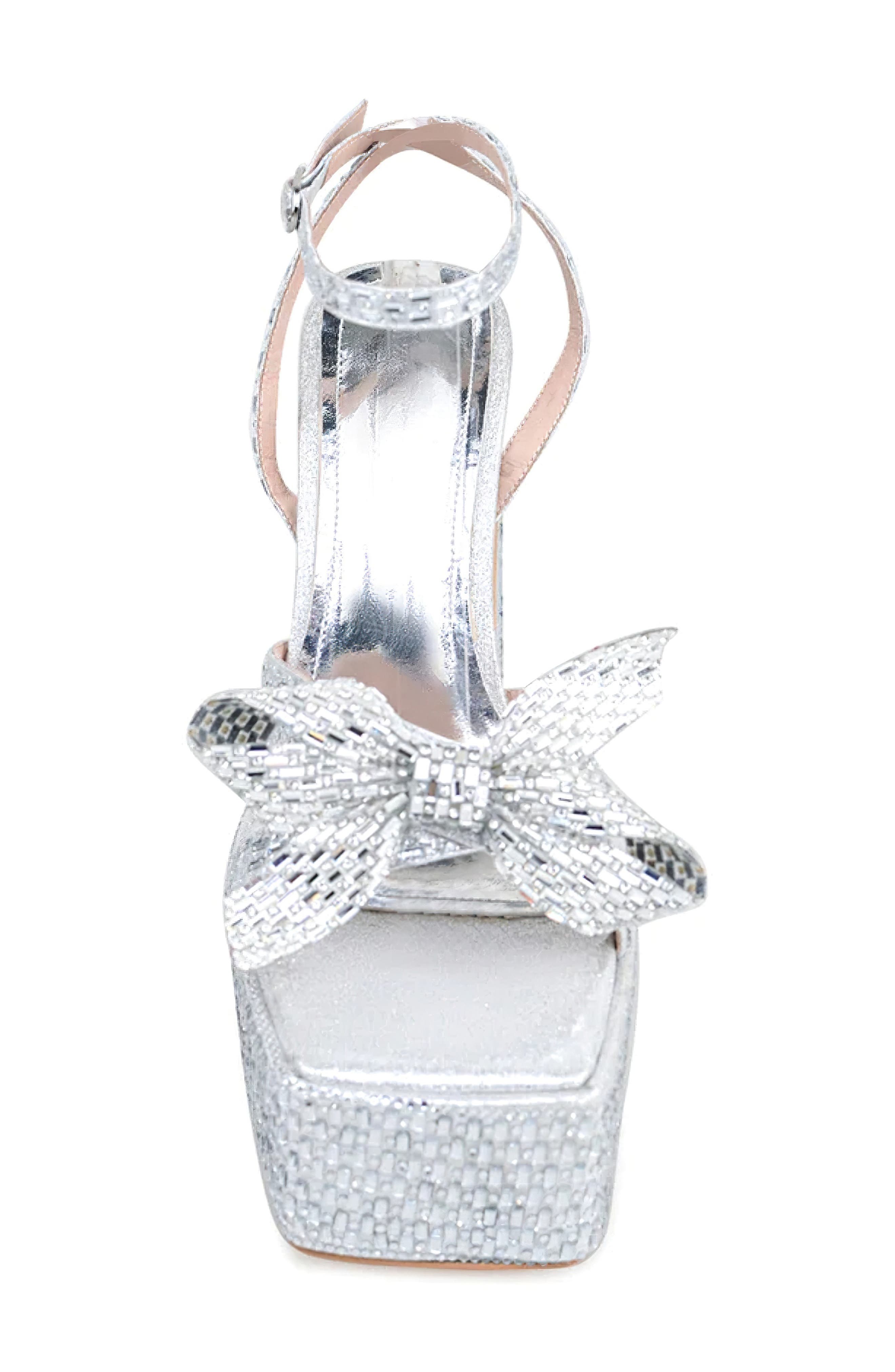 AZALEA WANG Stella Ankle Strap Platform Sandal, Alternate, color, 