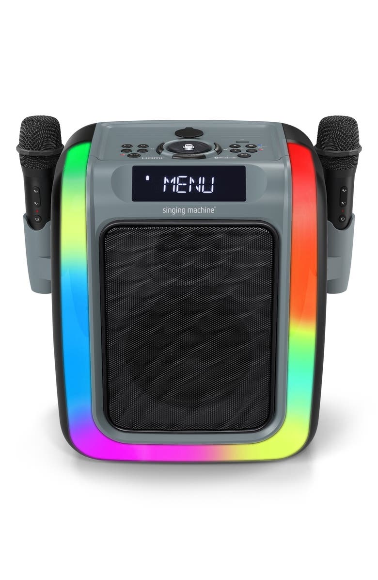 Singing Machine Cube Cast Karaoke Machine, Main, color,