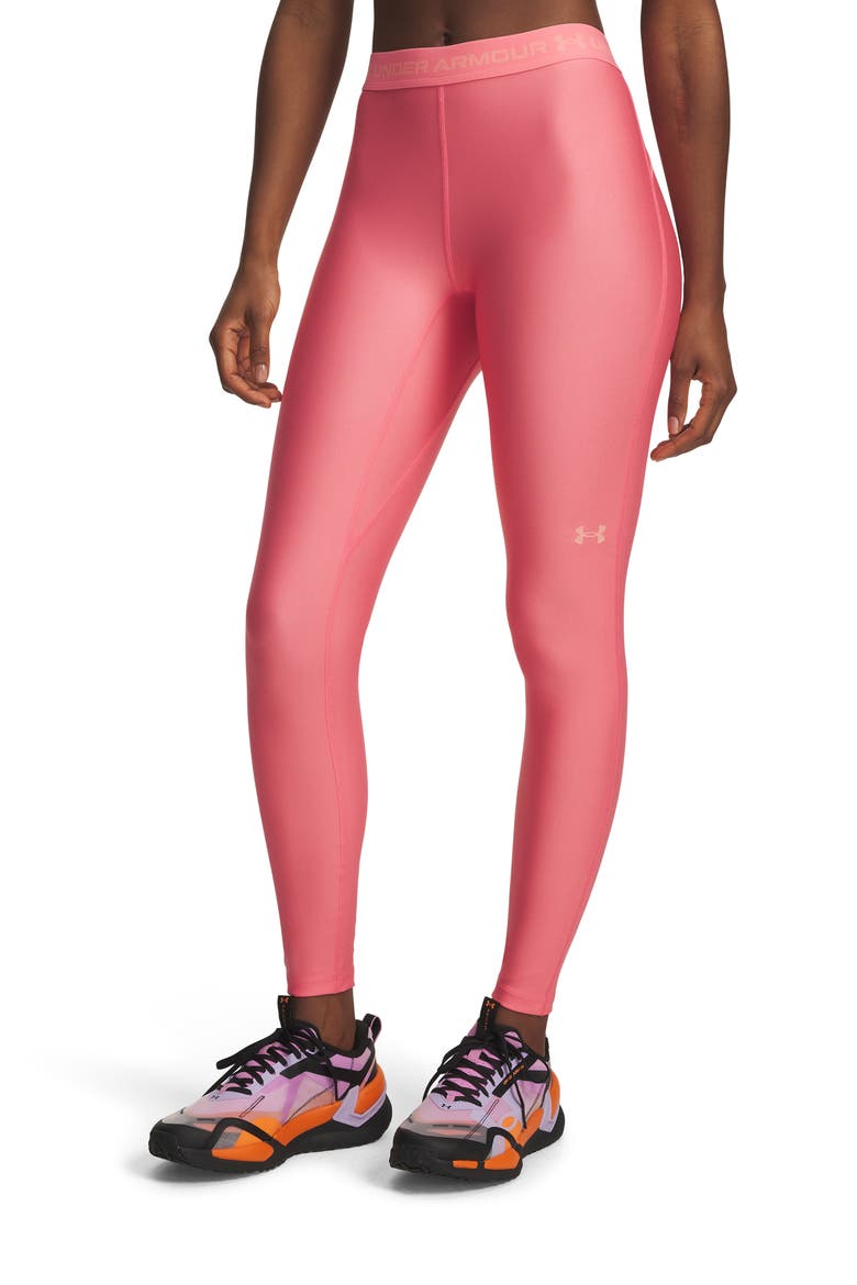 HeatGear® Leggings, Main, color, BITTERSWEET PINK / / POSH PINK