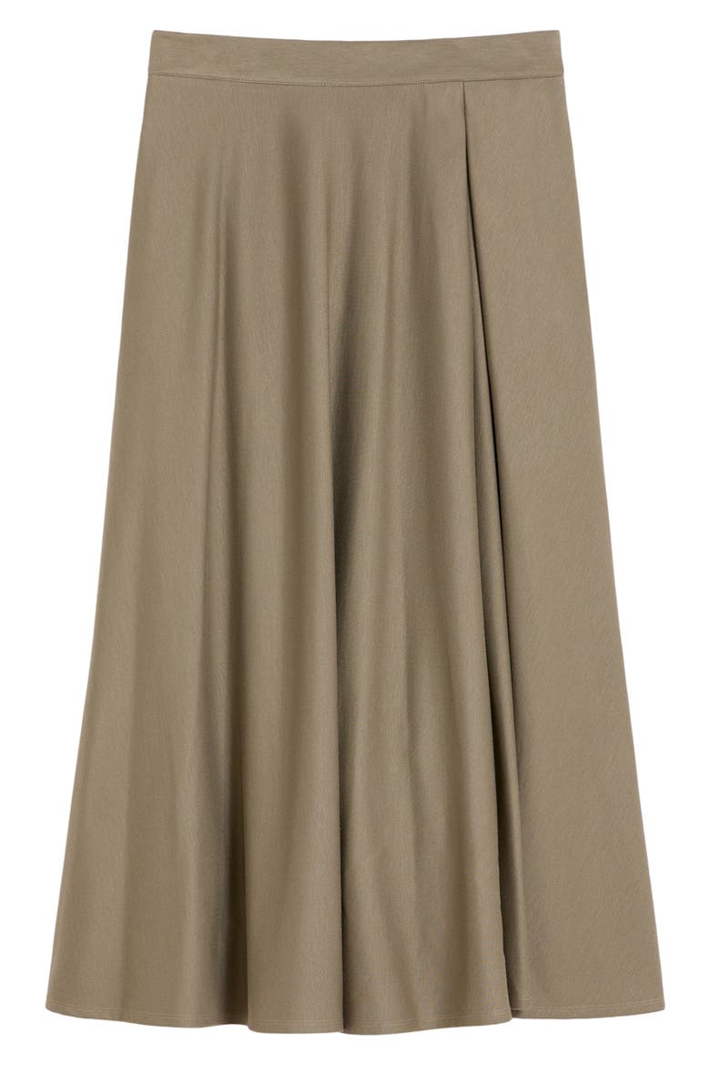 Aquila A-Line Skirt, Alternate, color, HORN GREY GREEN