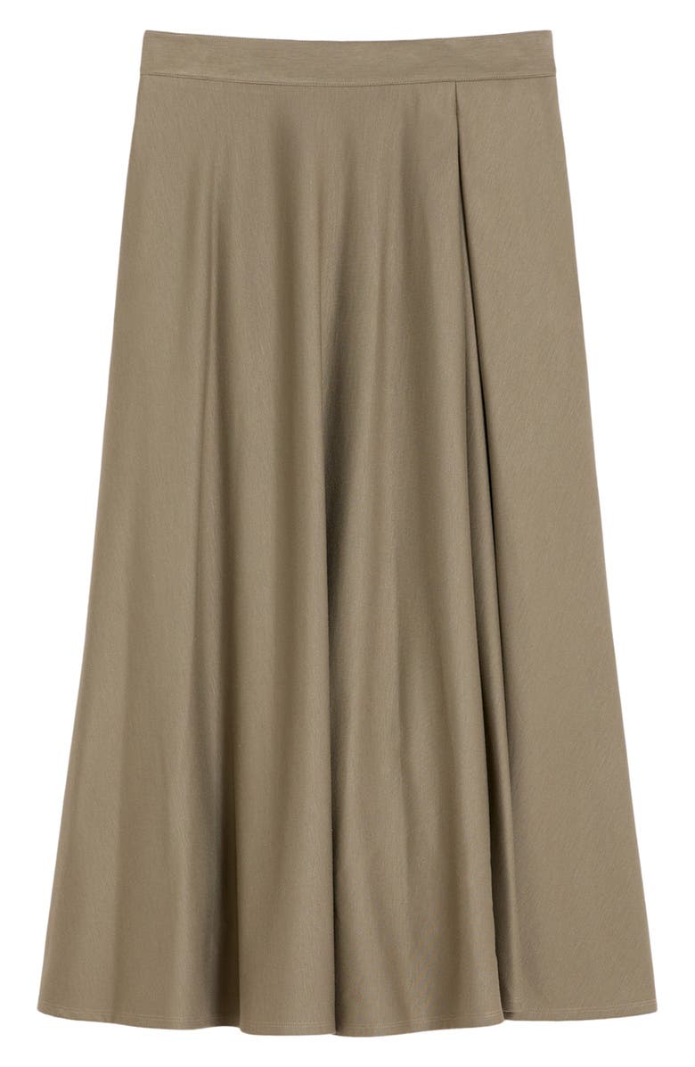 MM by Max Mara Aquila A-Line Skirt, Alternate, color, Horn Grey Green