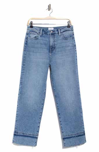 Noa High Waist Straight Leg Ankle Jeans