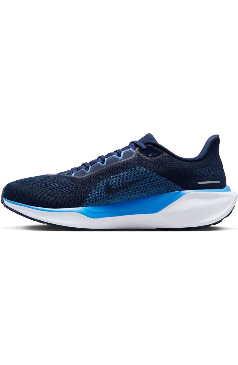 Nike Unisex Nike Navy Tennessee Titans Zoom Pegasus 41 Running Shoes, Alternate, color,