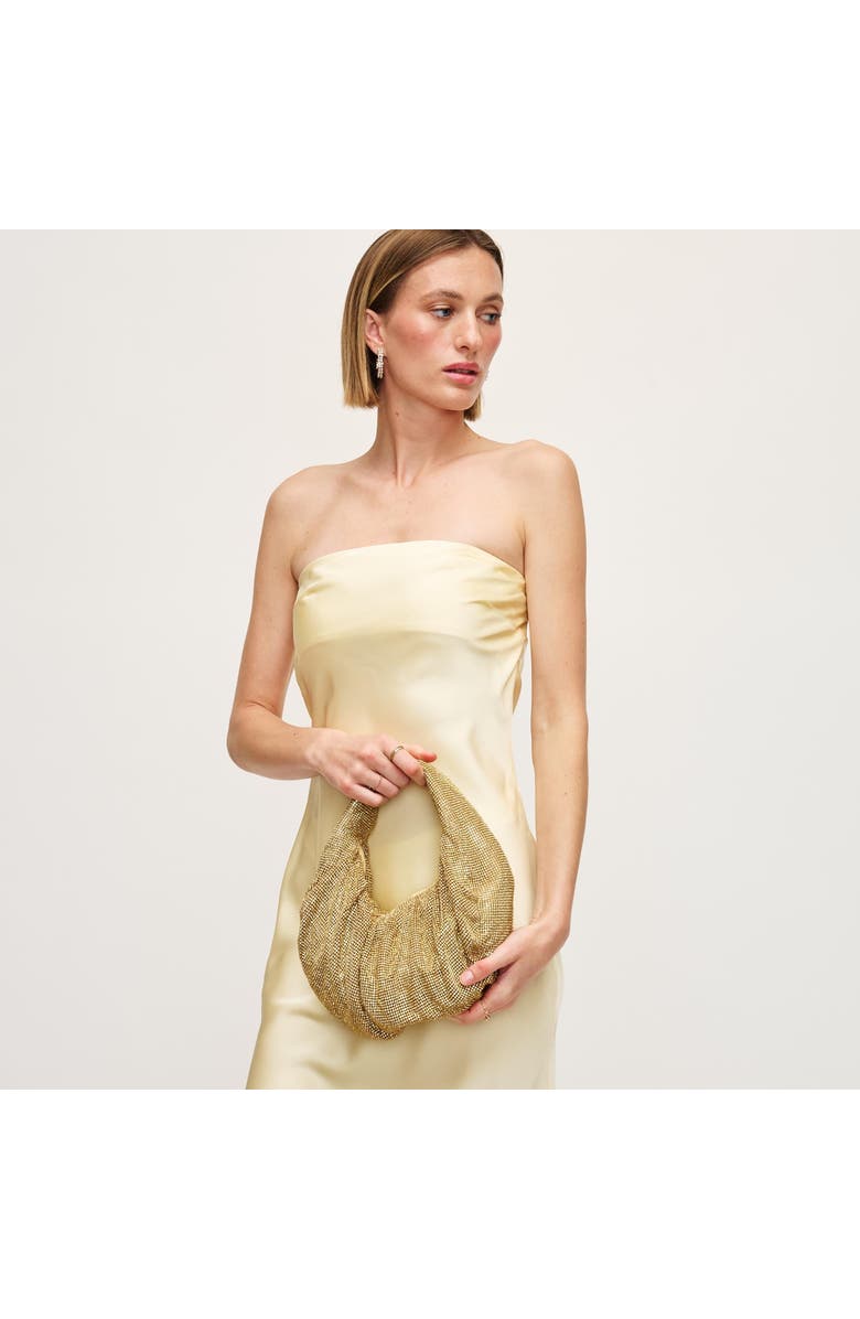 URBAN EXPRESSIONS HANDBAGS Arianna Evening Bag, Alternate, color, Gold