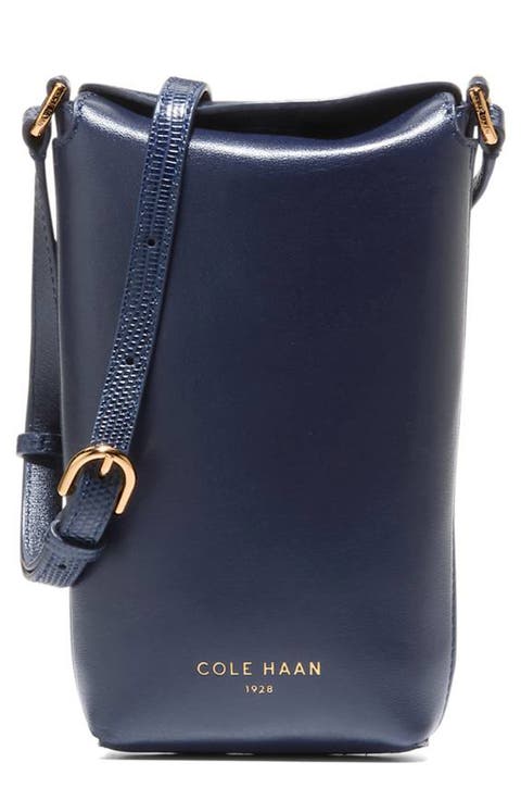 Clarisse Leather Phone Crossbody Bag