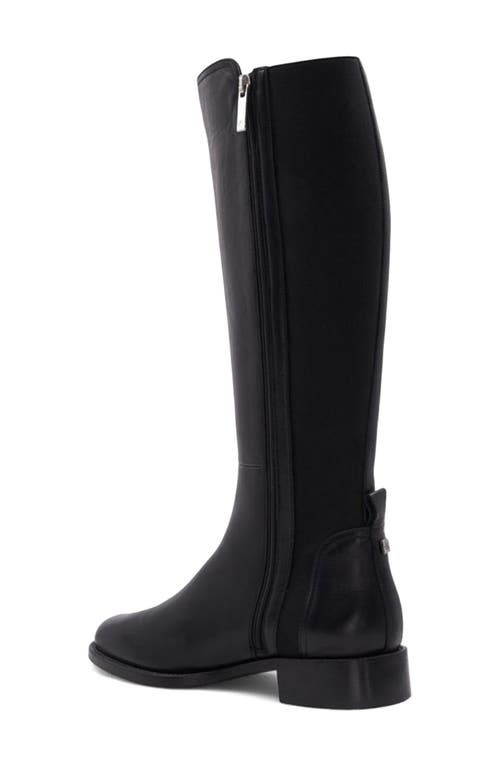 Aquatalia Nolita Water Resistant Knee High Boot In Black