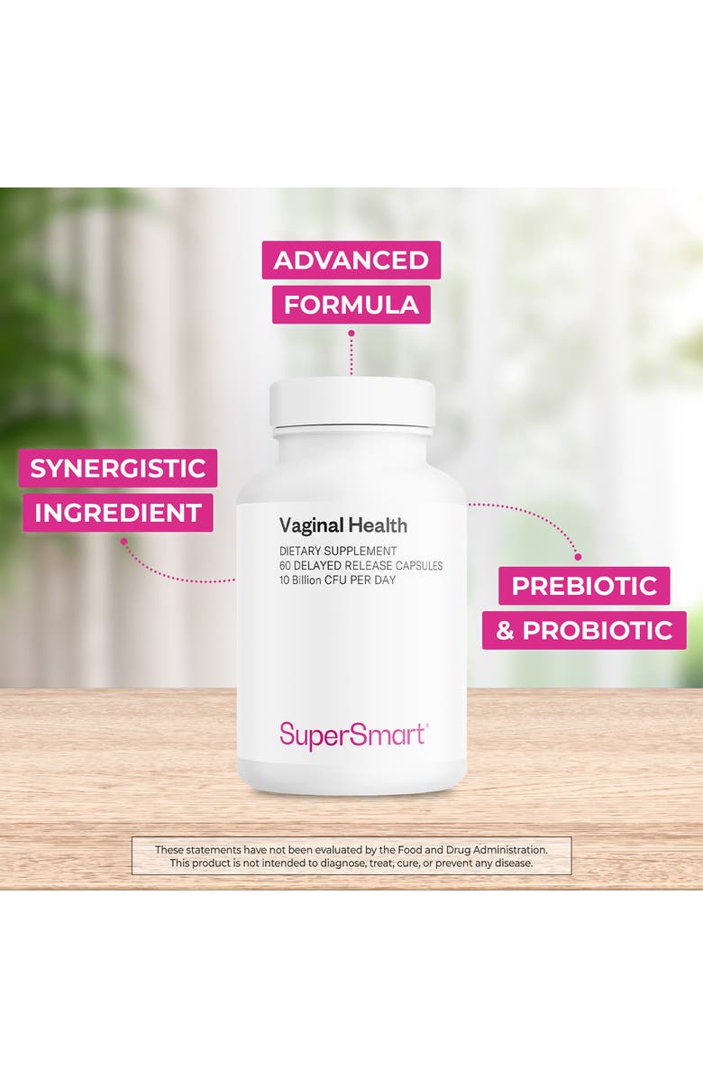 SuperSmart Vaginal Health 10 Billion CFU, Alternate, color, NO COLOR