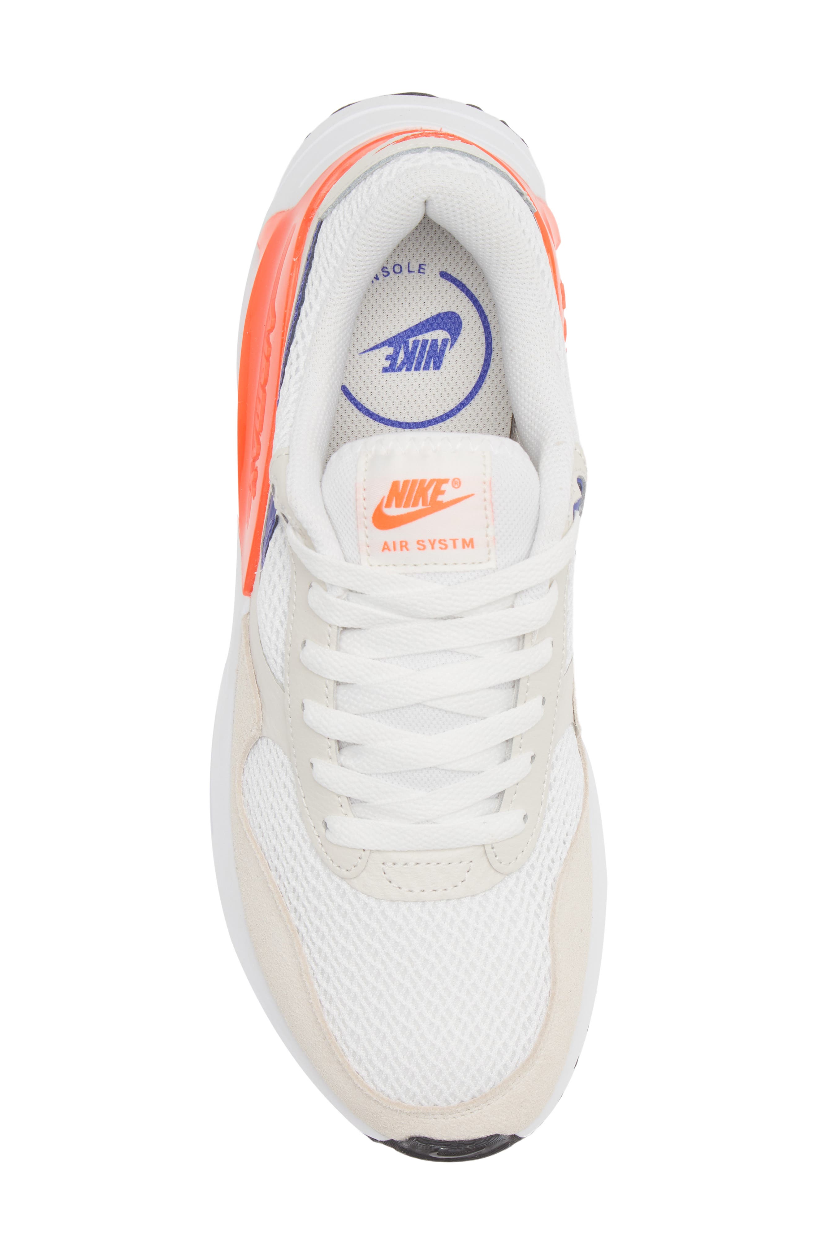 Air Max SYSTM Sneaker, Alternate, color, SUMMIT WHITE/ BLACK/ WHITE
