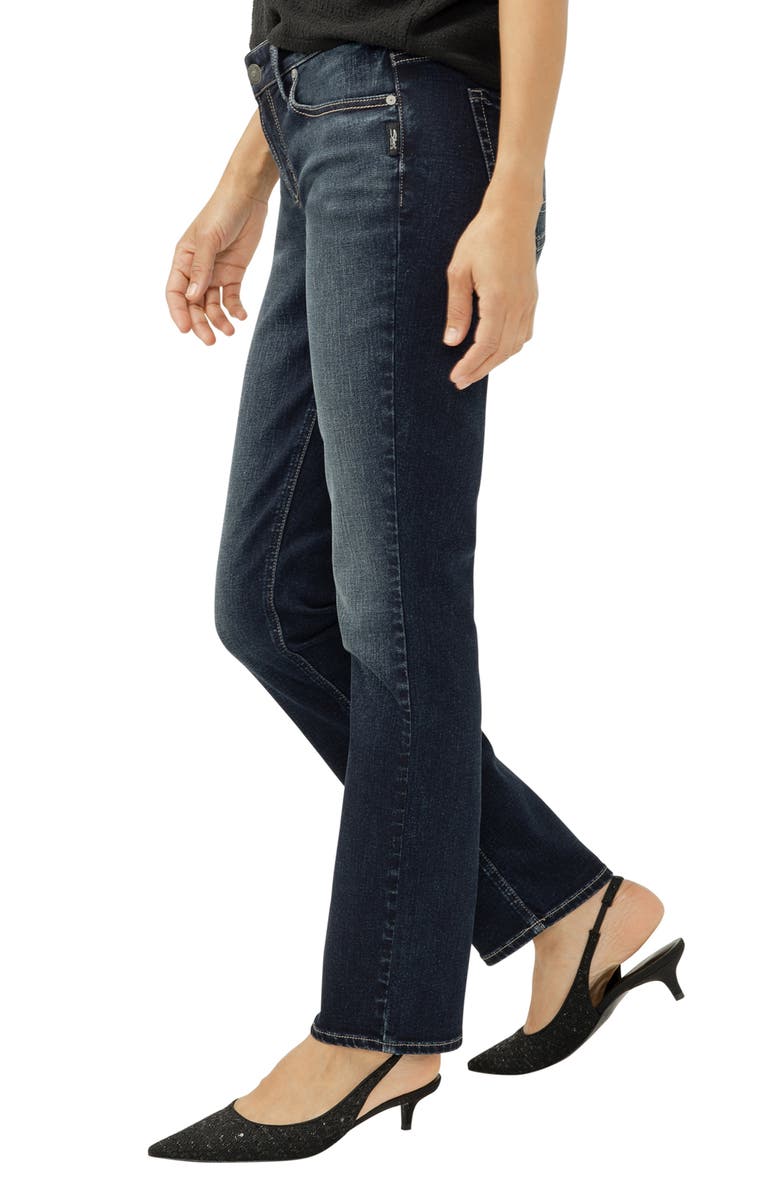 Silver Jeans Co. Elyse Straight Leg Jeans, Alternate, color, Rosemead