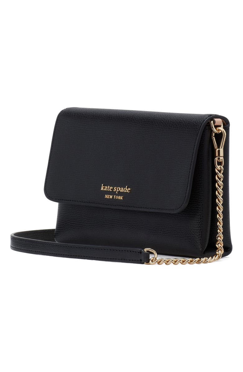 Kate Spade New York carlyle leather wallet on a chain, Alternate, color, 